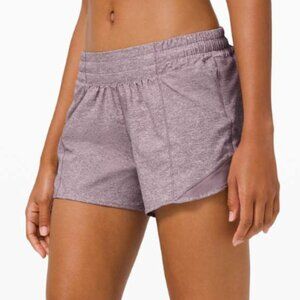 lululemon Heather Lux Multi Violet Verbana Hotty Hot Shorts